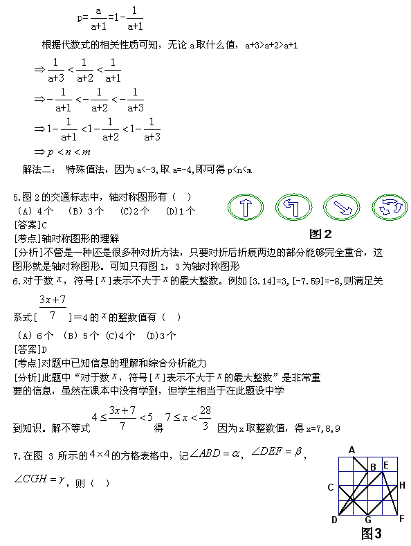 第十七届“希望杯”全国数学邀请赛初二组一试6