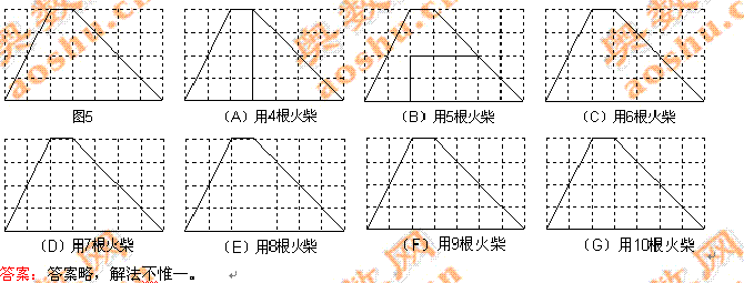 邀请赛：第二届小学“希望杯”全国数学五年级第2试答案及解析点评3