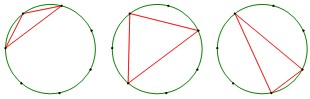 排列与组合的奥数练习：等腰三角形1