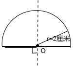 六年级奥数题及答案：画半圆求周长面积1