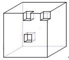 五年级奥数(立体几何)每日一题及答案：小立方体1