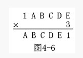 四年级奥数题及答案：乘法竖式1