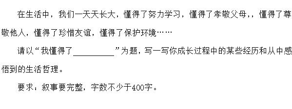 2016年郑州联合杯复赛语文真题及答案7